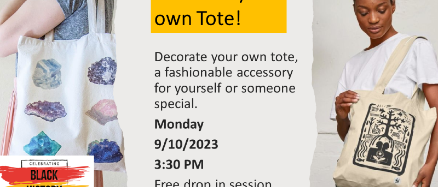 Decorate your best sale own tote bag